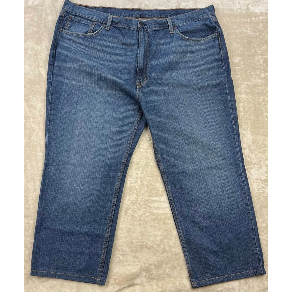Levis 559 Relaxed Straight Jeans Mens 46x30 Medium Wash Blue Denim 01559-2765